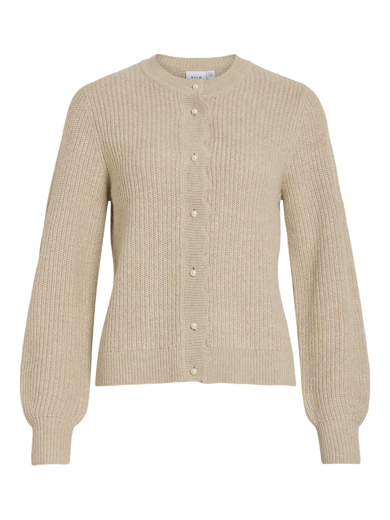 Vila Strickjacken  beige