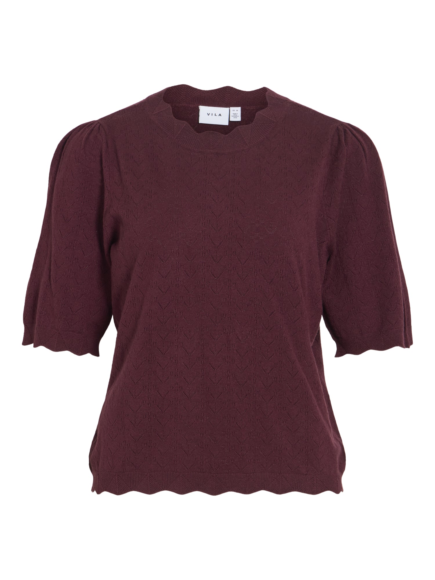 Vila T-Shirts  bordeaux