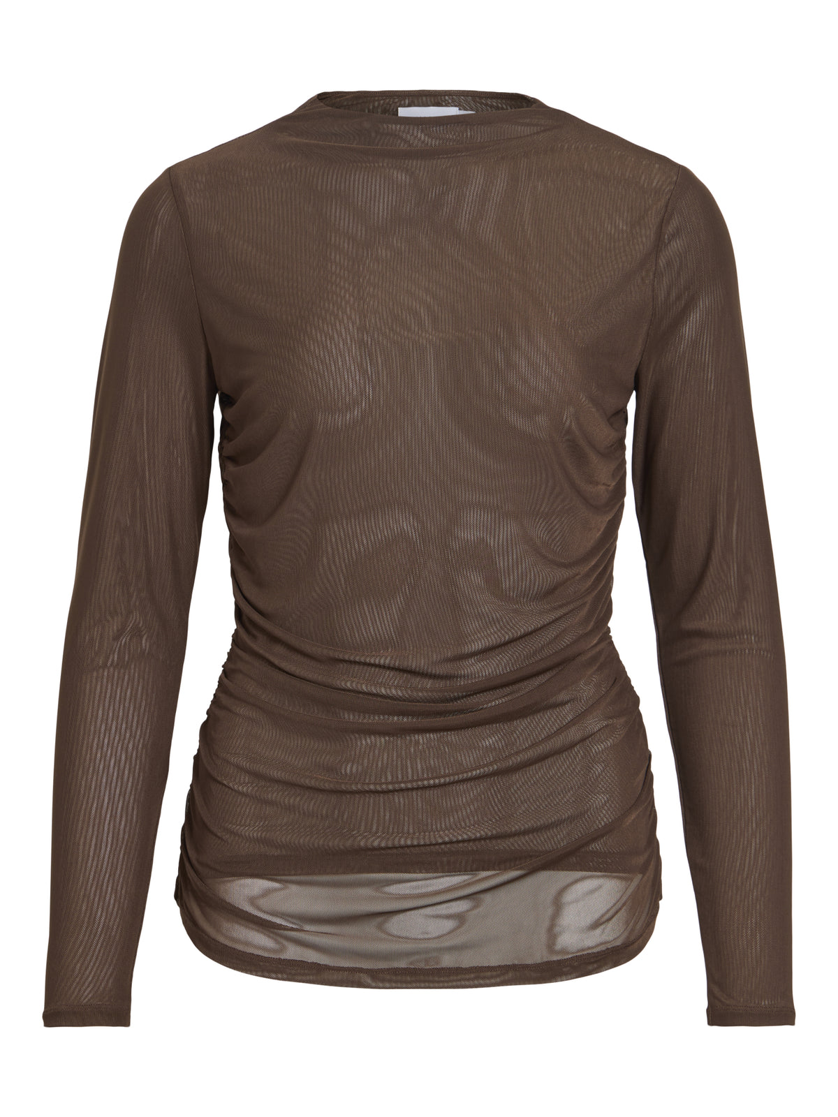 Vila Langarmshirts  braun