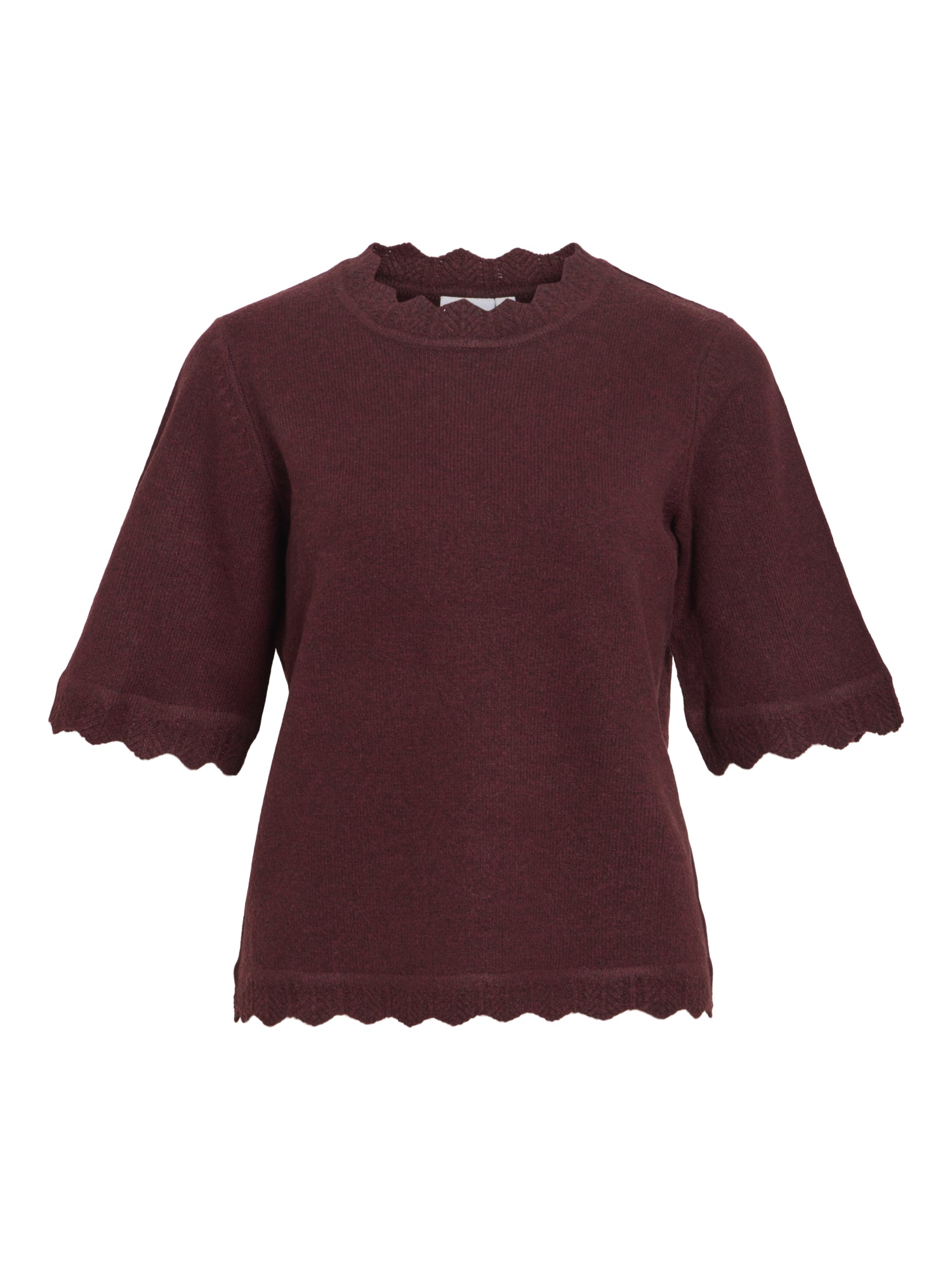 Vila T-Shirts  weinrot