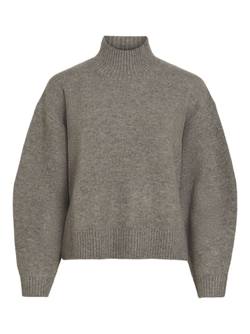 VISIA Strickpullover mit Highneck