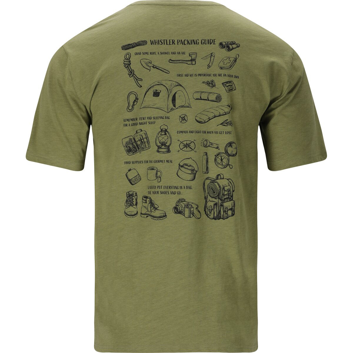 Whistler T-Shirts  grün