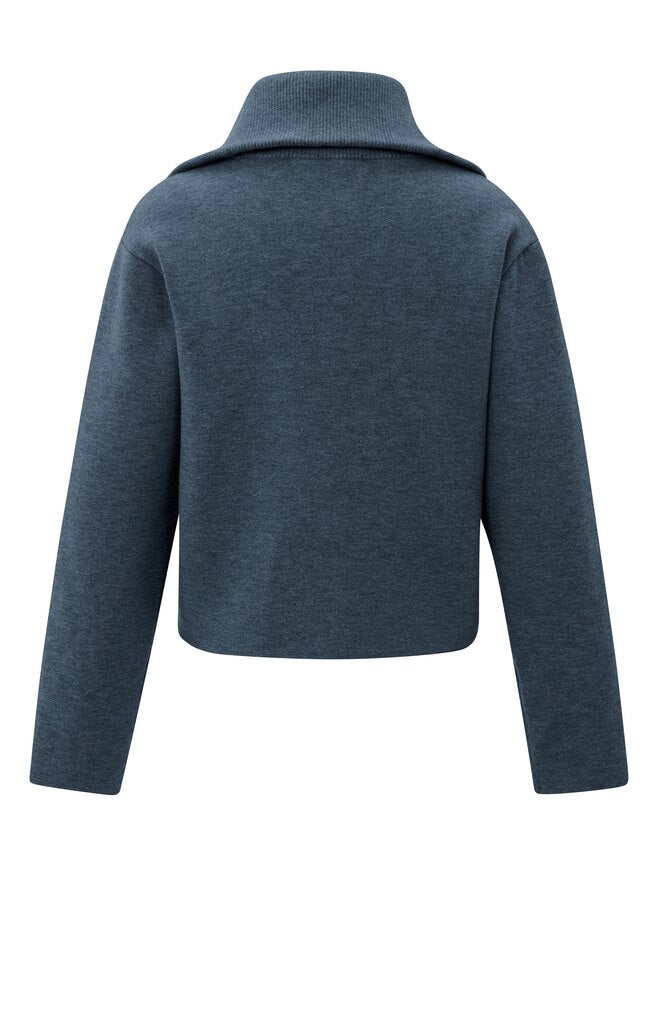 YAYA Strickjacken  blau