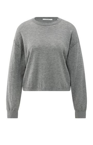 Strukturierter Strickpullover