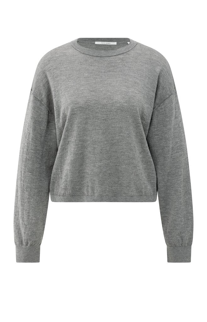 YAYA Pullover  dunkelgrau