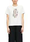comma T-Shirts  weiß