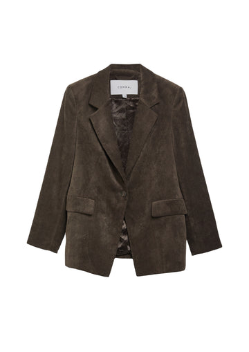 Blazer aus Feinkord