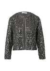 comma Blazer  grau