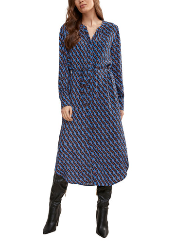 Blusenkleid mit Allovermuster