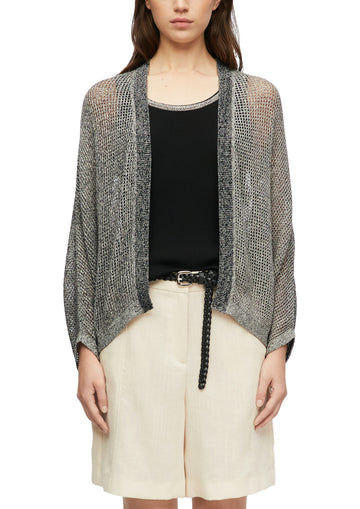 Cardigan aus Ajourstrick
