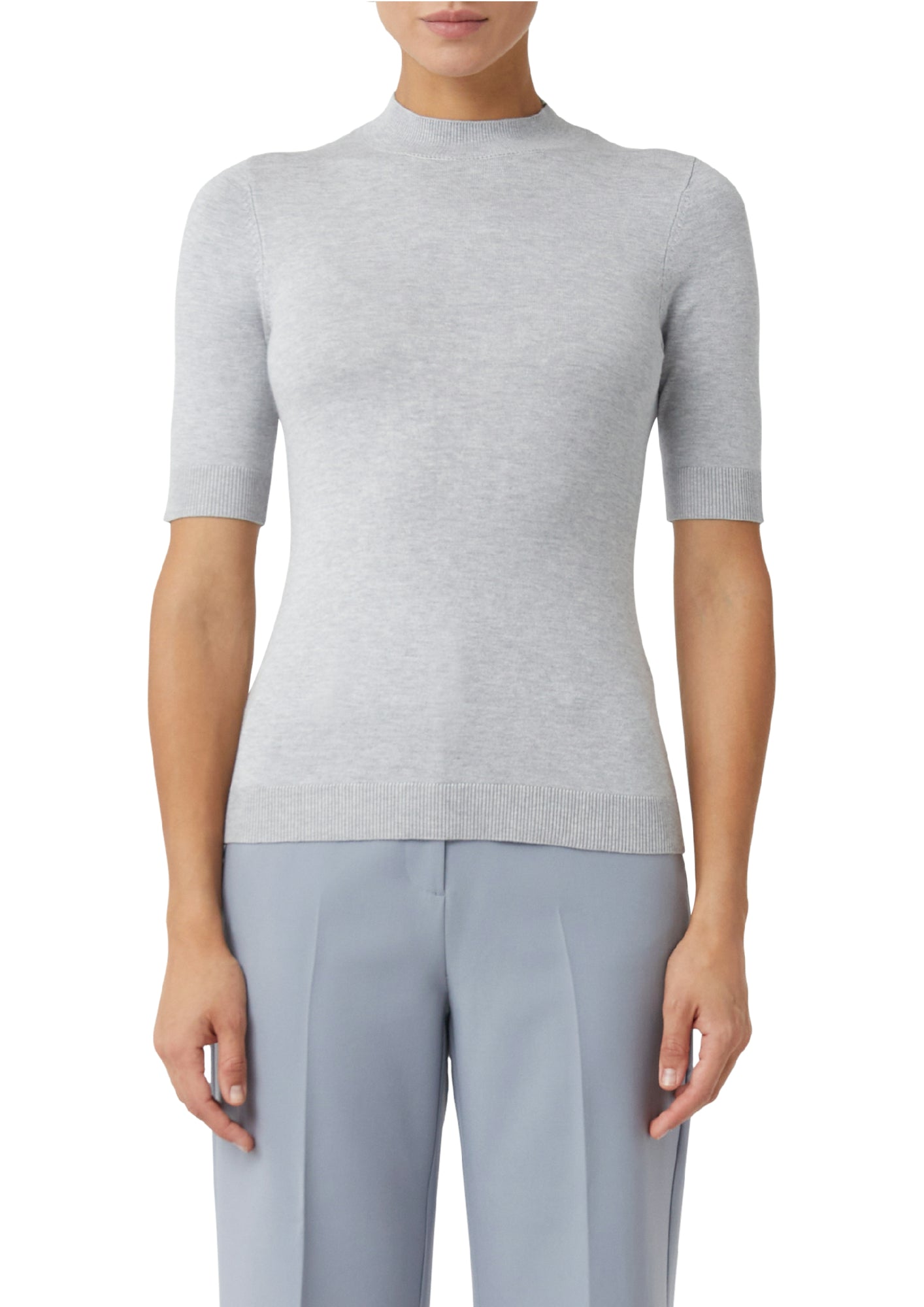 comma Pullover  grau