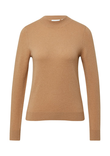Femininer Kaschmirmix-Pullover