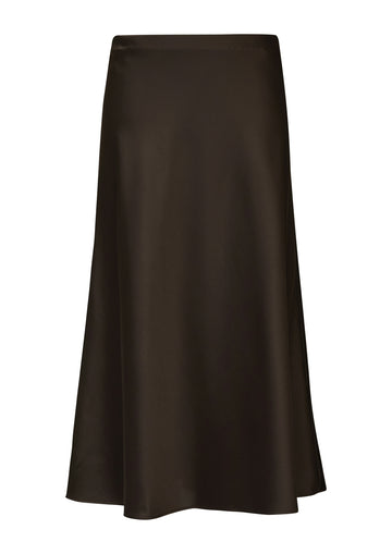 Fließender Satinrock