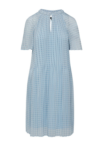 Fließendes Plissee-Kleid