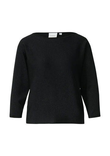 Glitzergarn-Feinstrickpullover