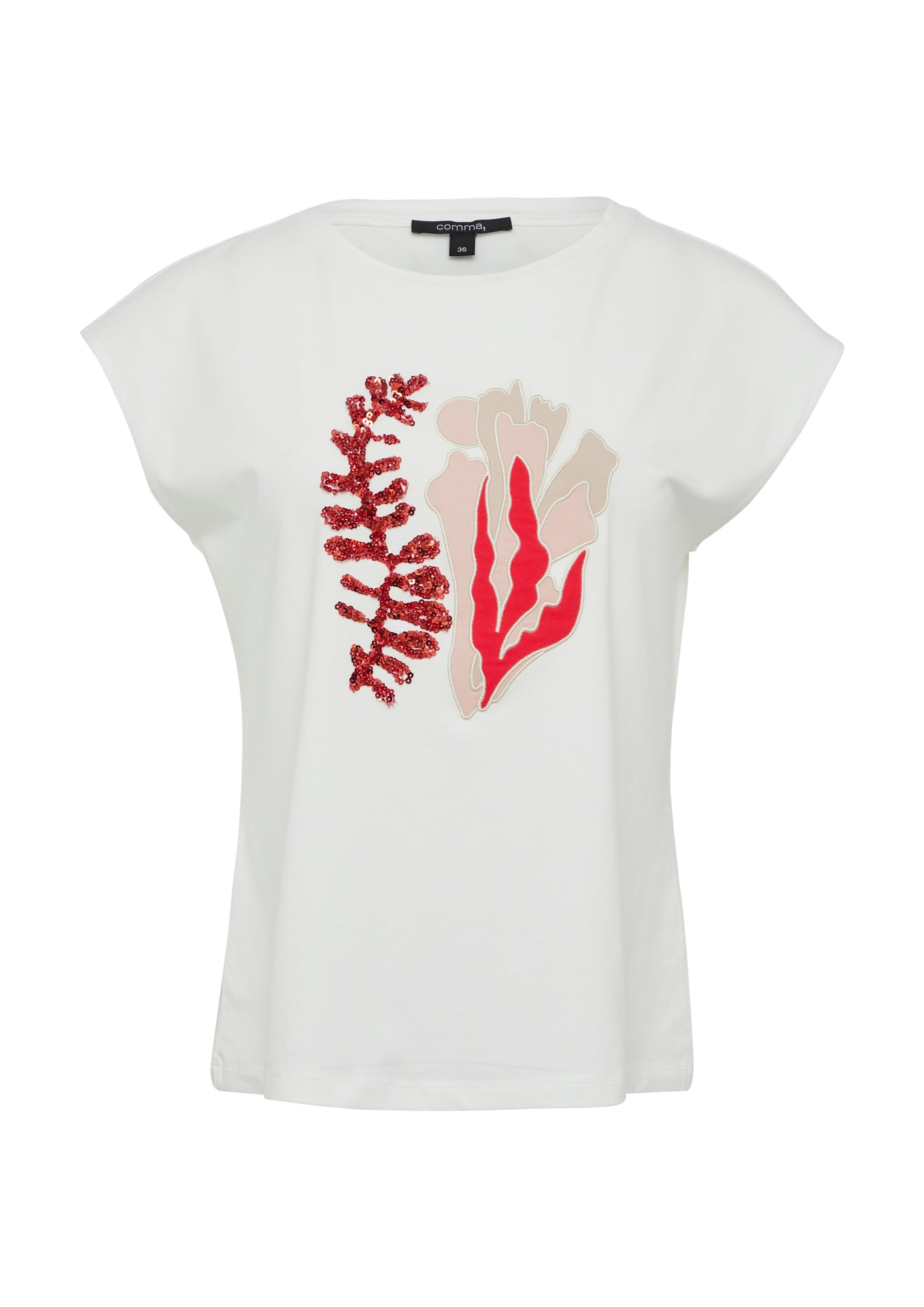 comma T-Shirts  rot