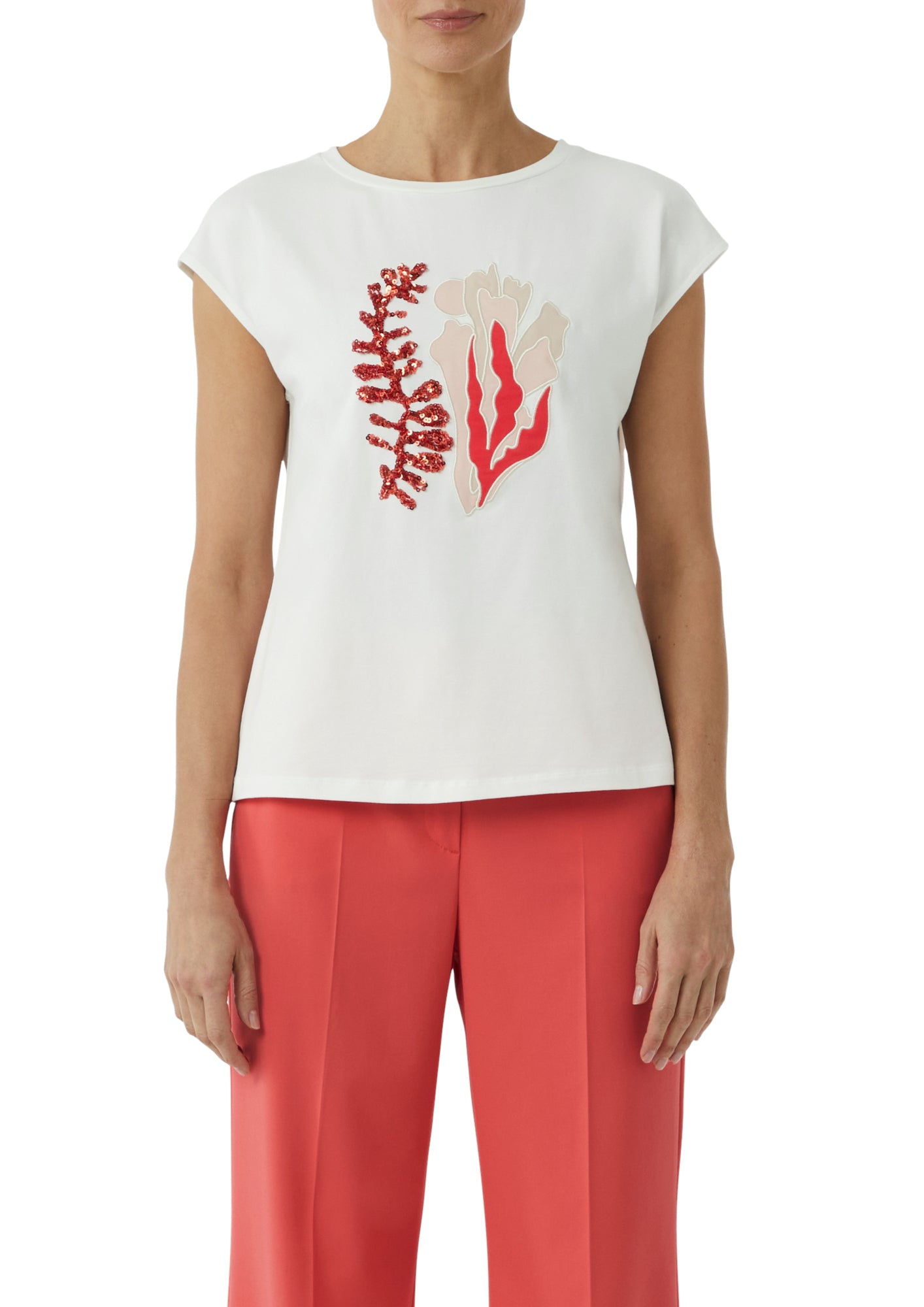 comma T-Shirts  rot