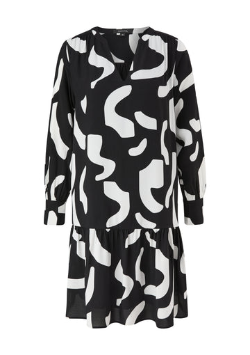 Kleid mit Allover-Print