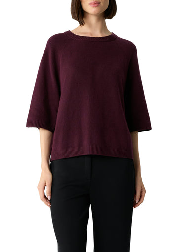 Kurzarmpullover im Relaxed Fit