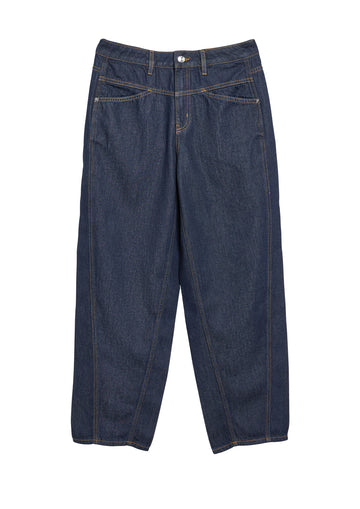 LIV  Dark Denim mit Barrel Leg