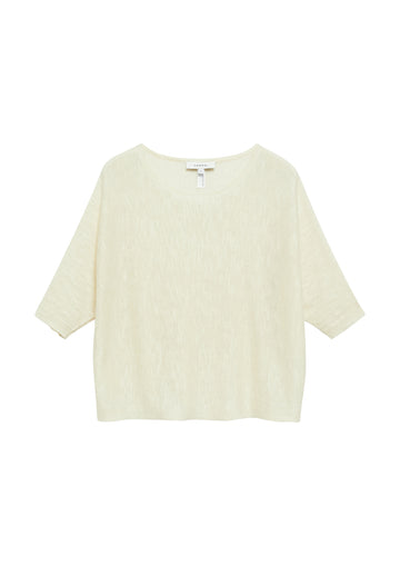 Leinen-Mix-Pullover
