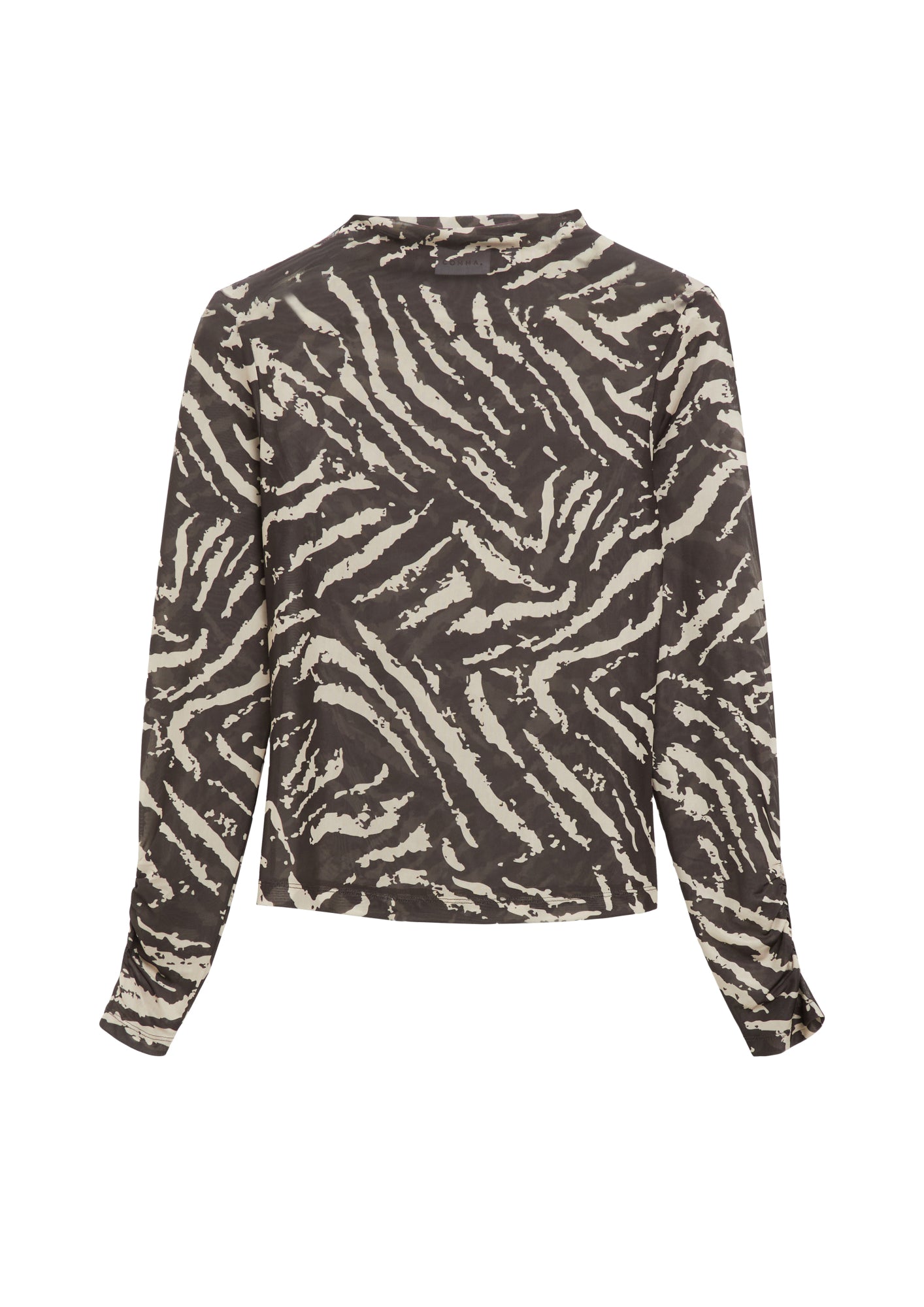 comma Langarmshirts  braun