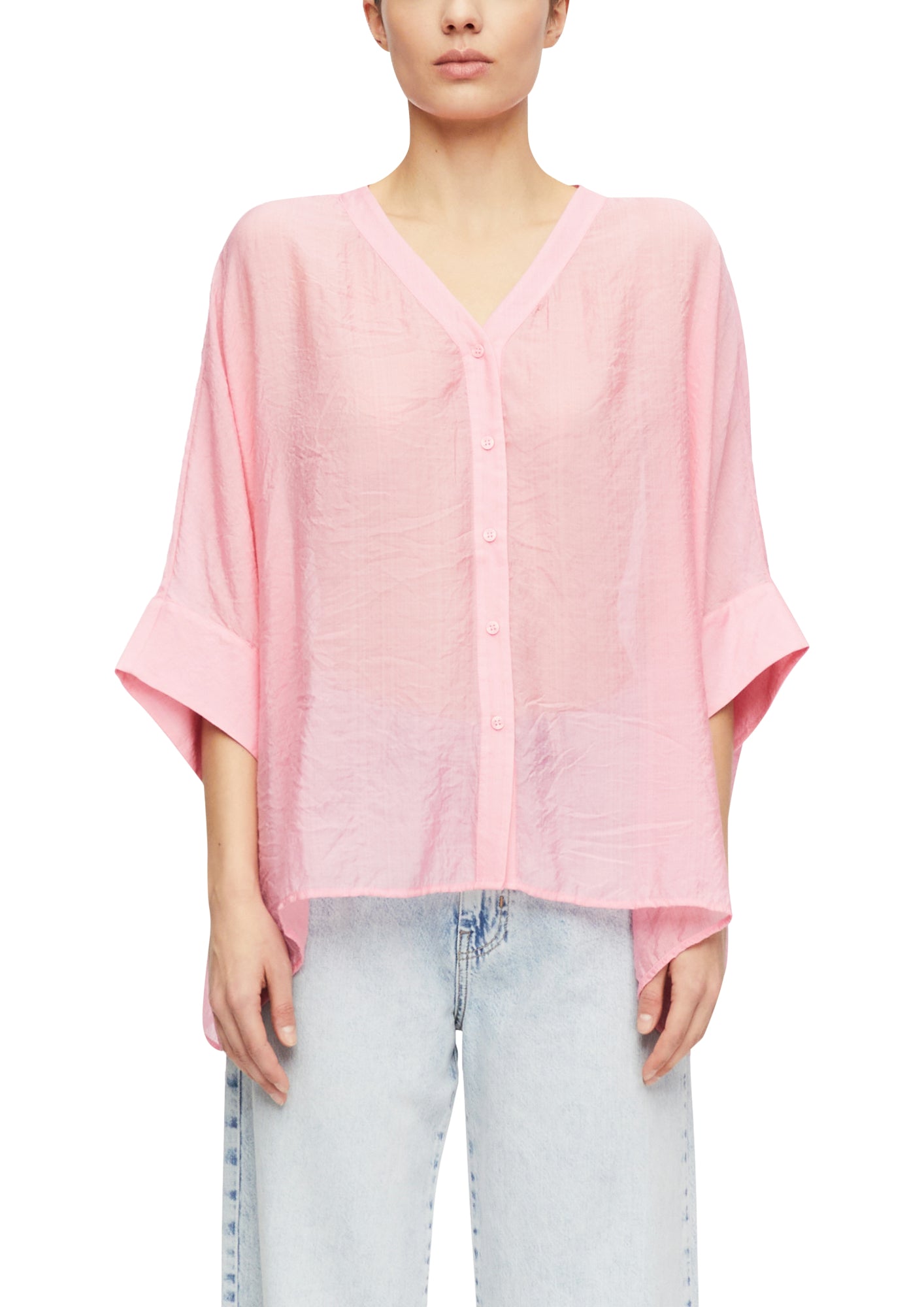 comma Blusen  rosa