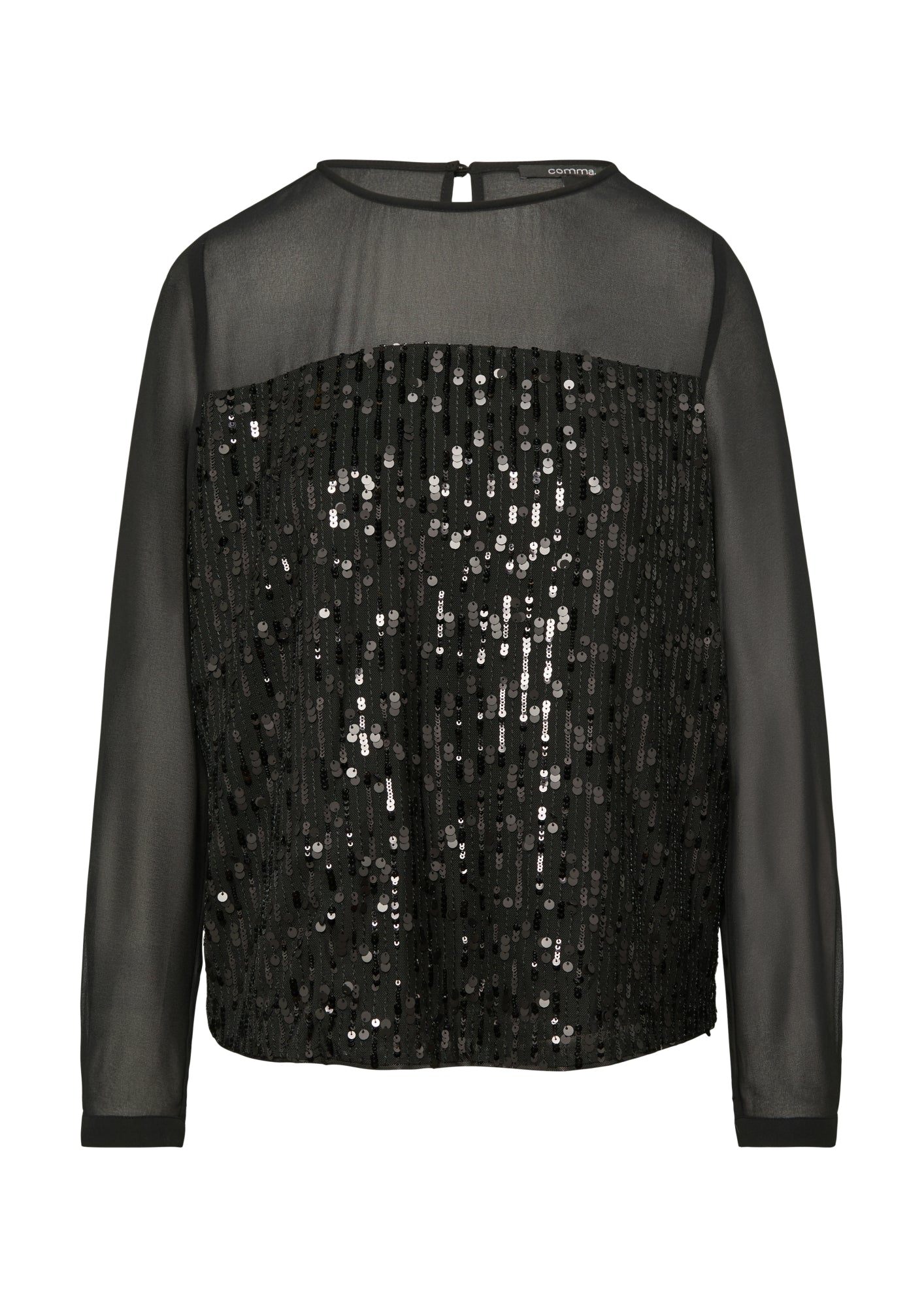 comma Blusen  schwarz