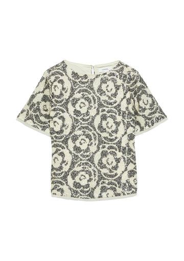 Paillettenshirt im Relaxed Fit