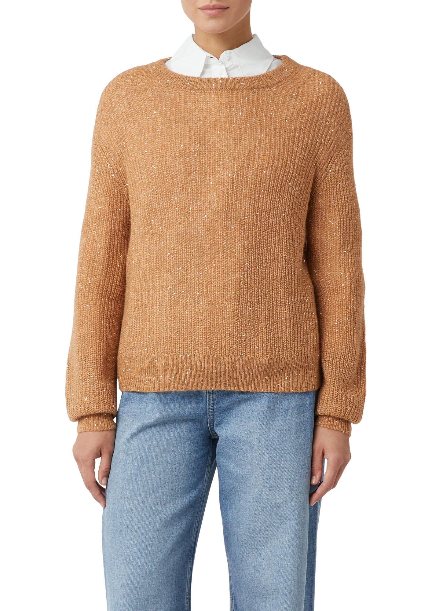 comma Pullover  braun