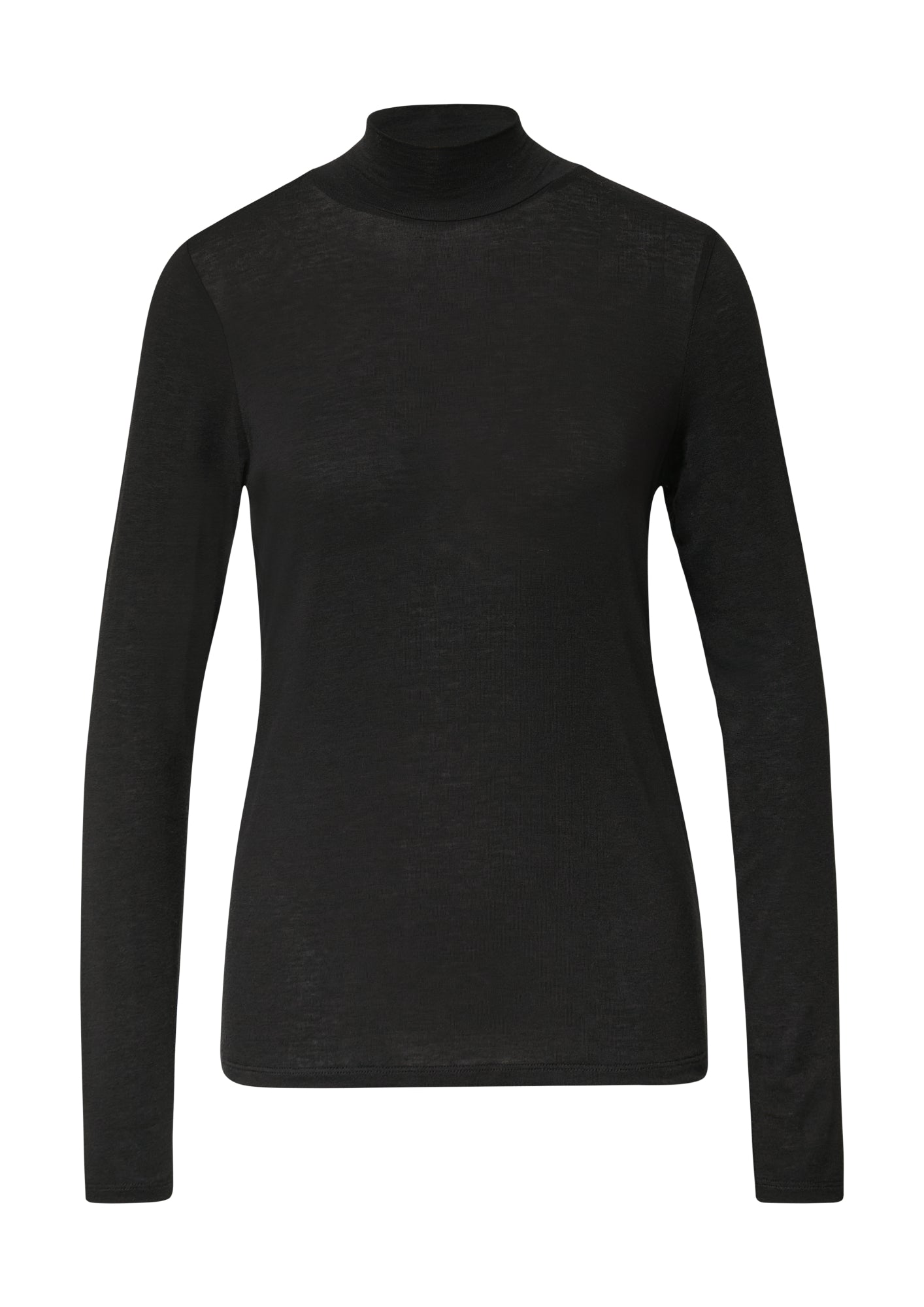 comma Langarmshirts  schwarz
