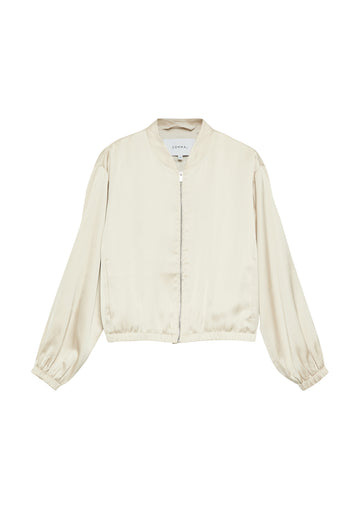 Satin-Blousonjacke