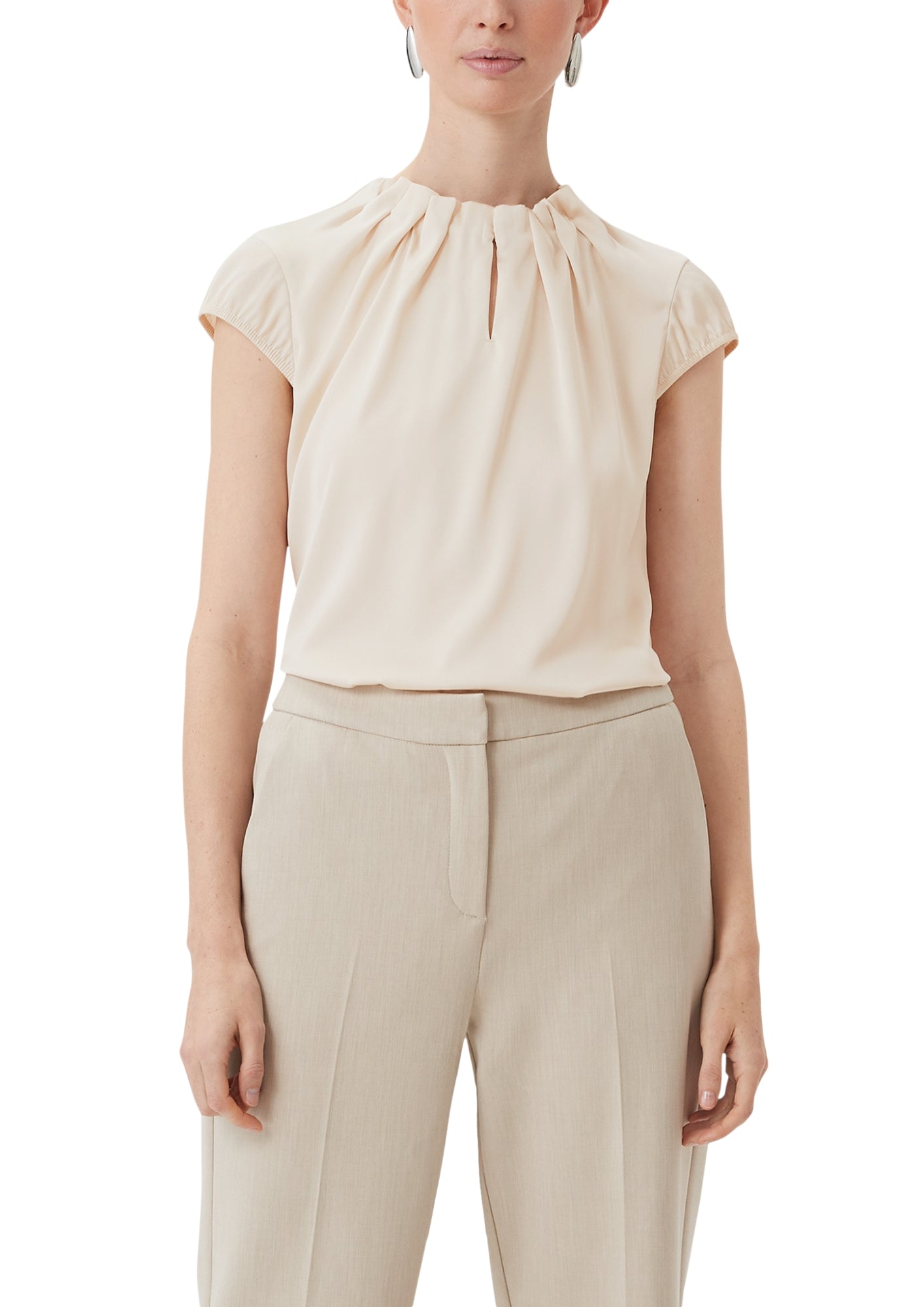 comma Blusen  beige