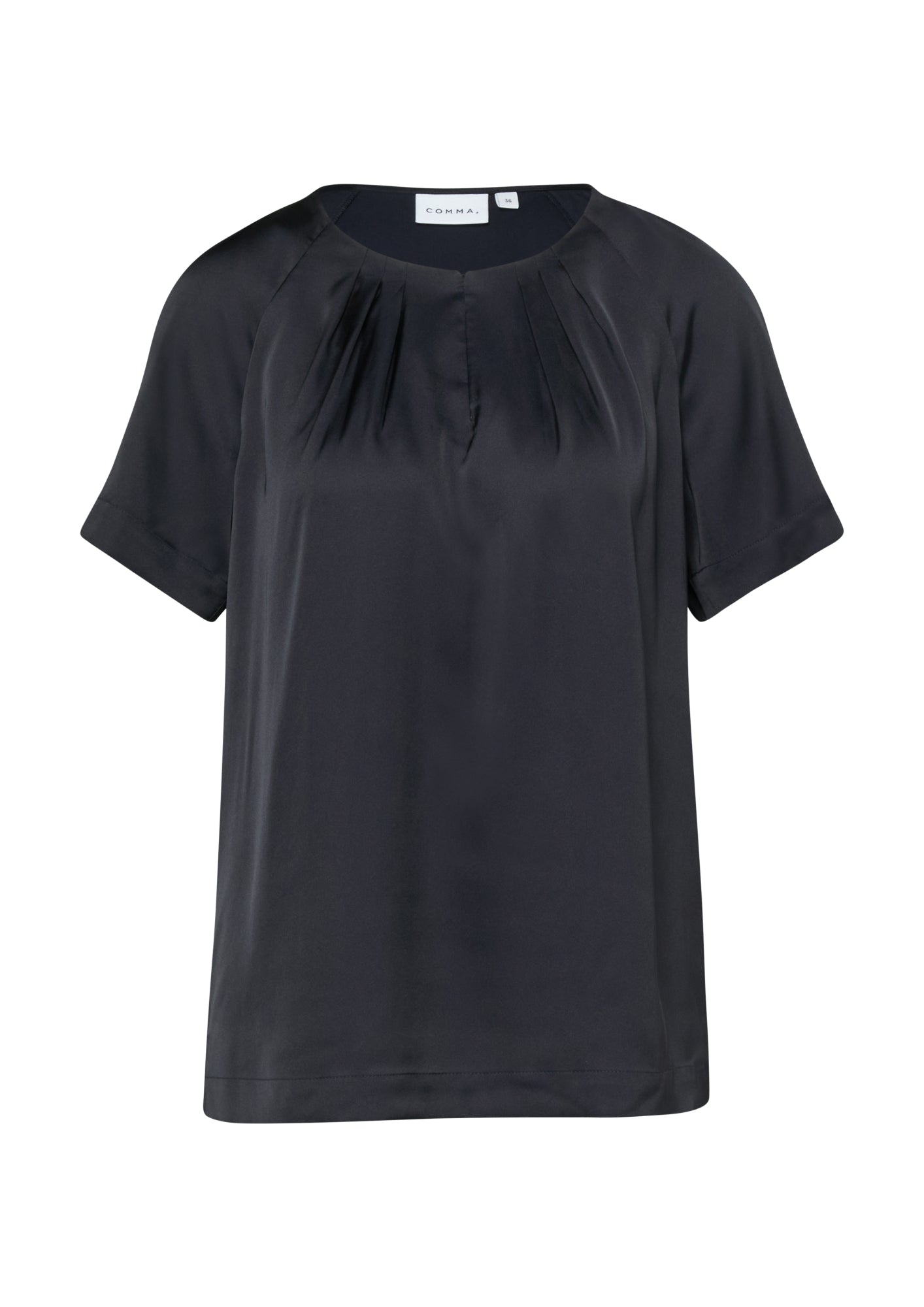 comma Blusen  dunkelblau
