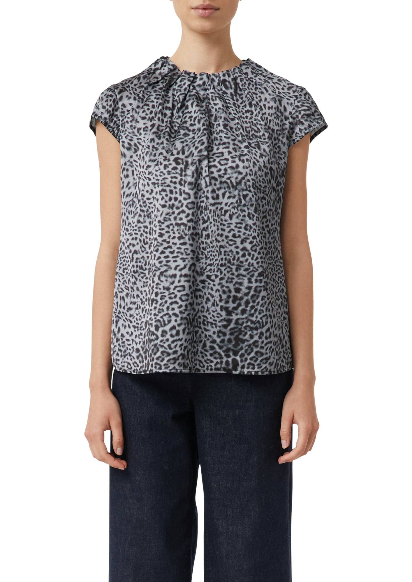 comma Blusen  schwarz