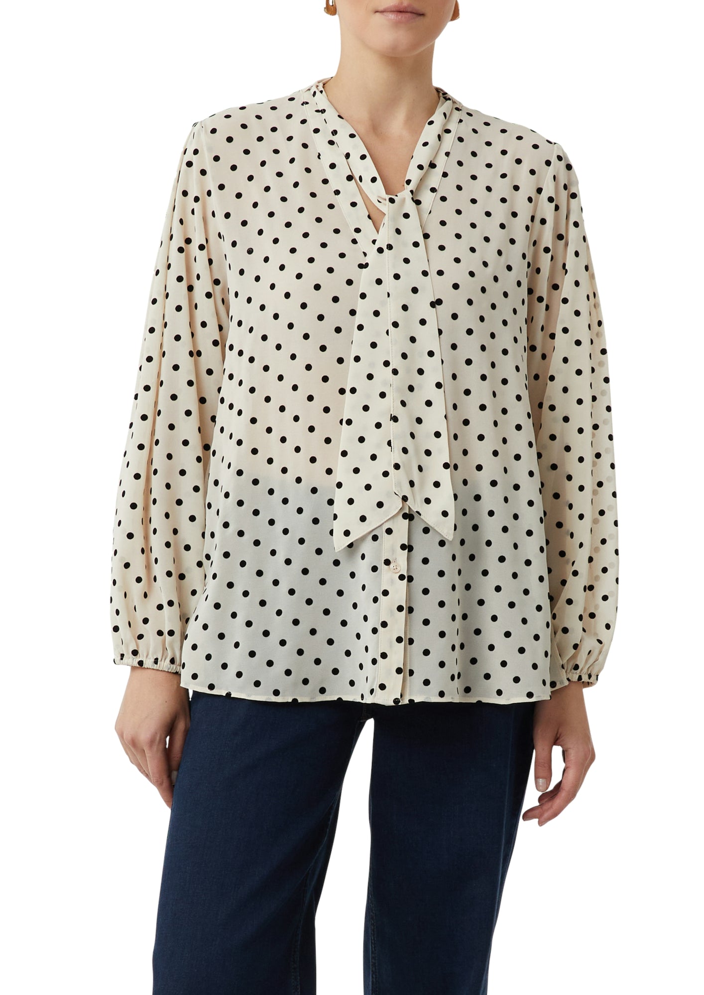comma Blusen  beige