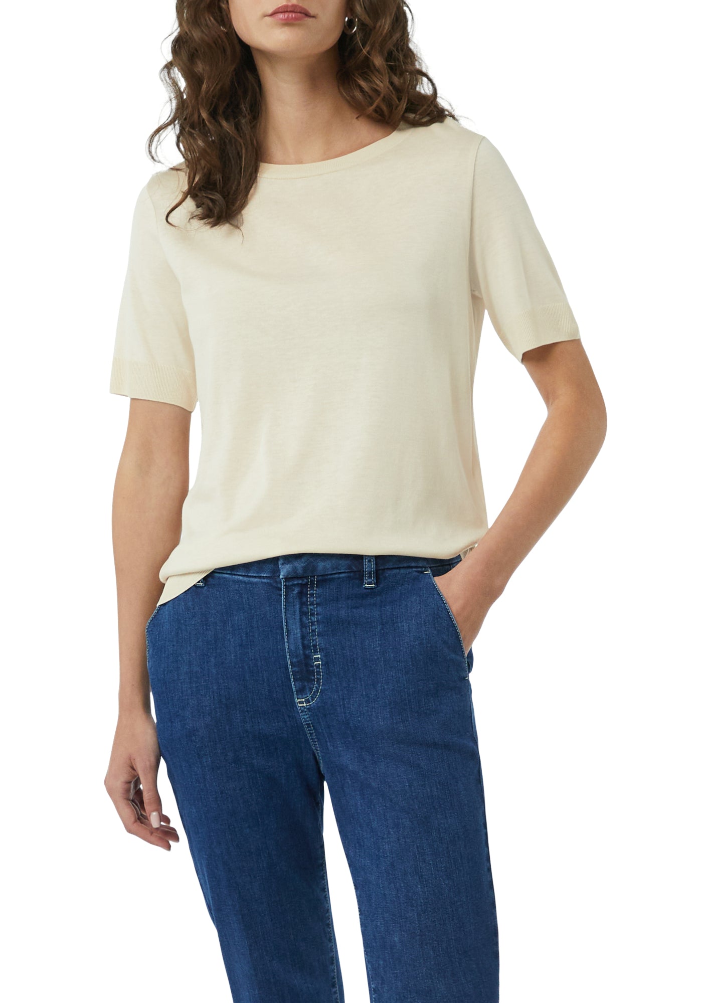 comma T-Shirts  beige