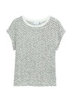 comma T-Shirts  weiß