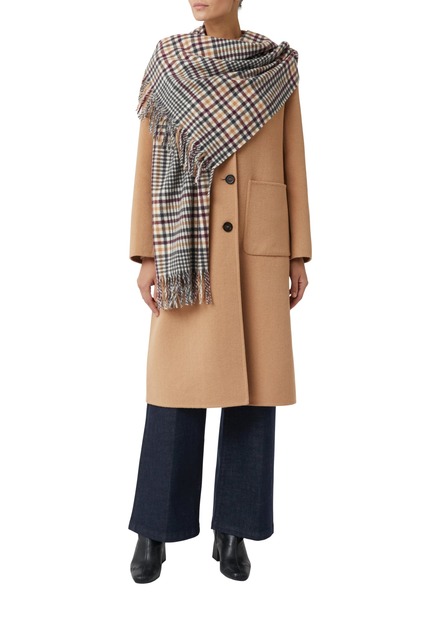 comma Schals  beige