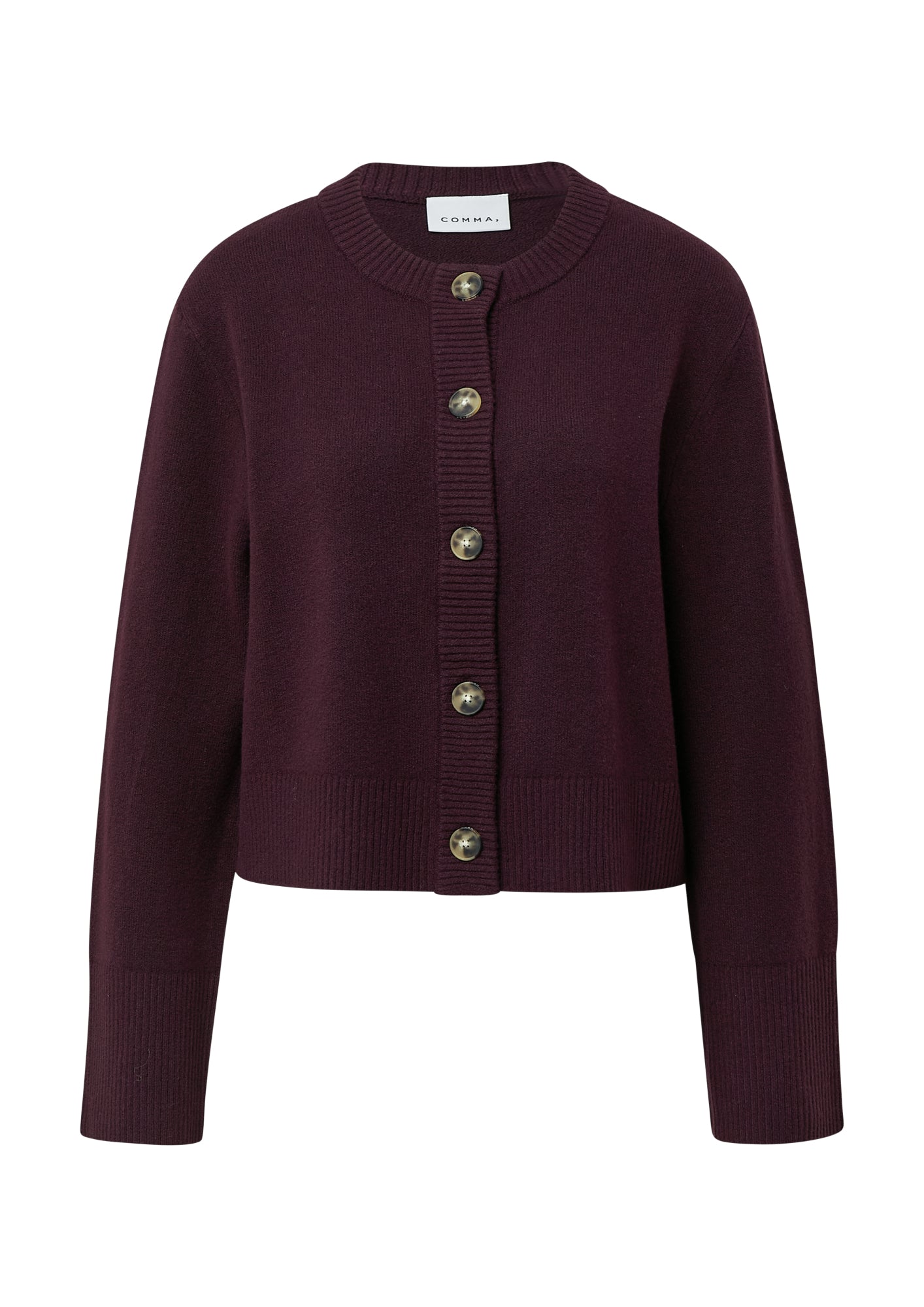 comma Strickjacken  bordeaux
