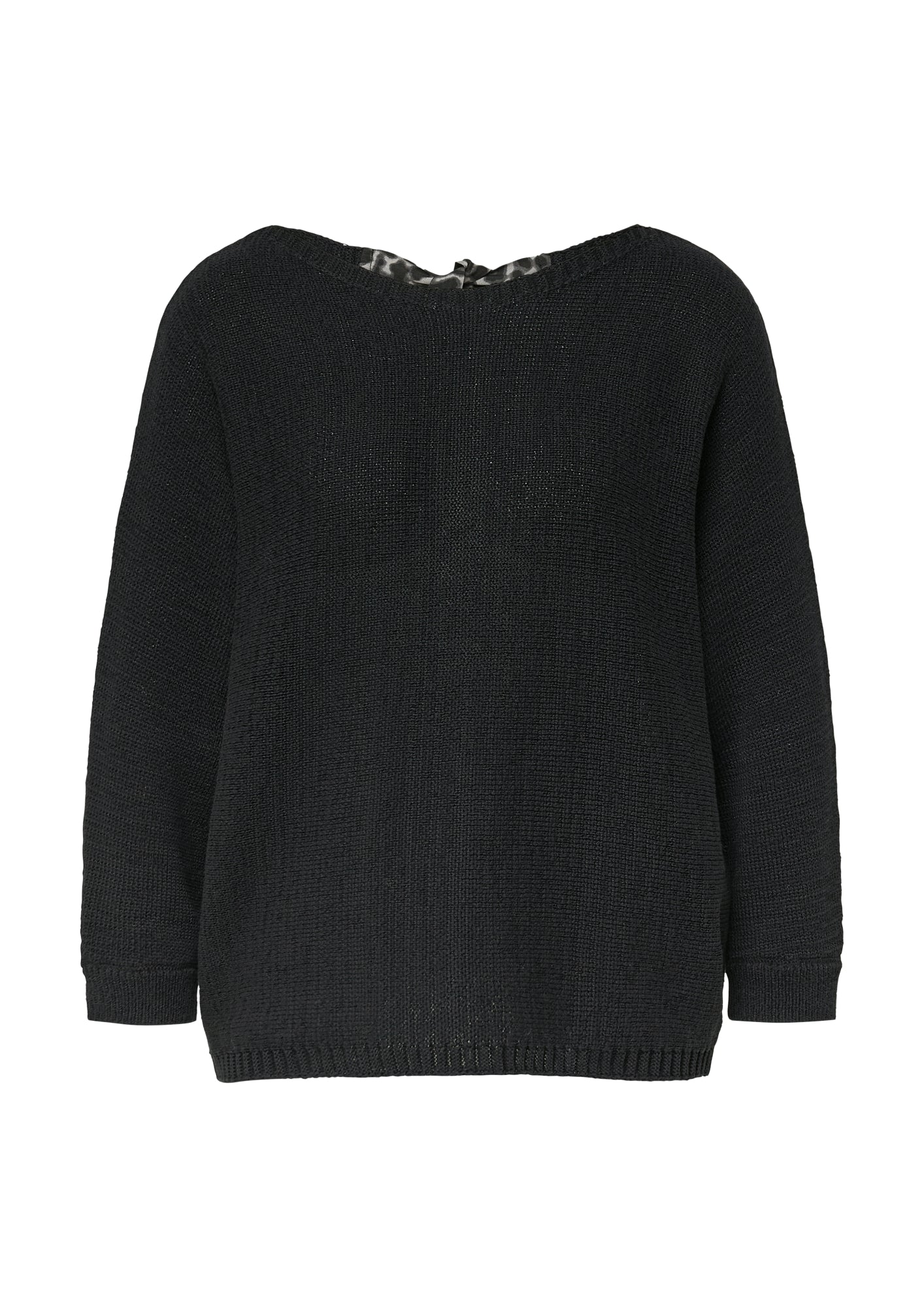 comma Pullover  schwarz