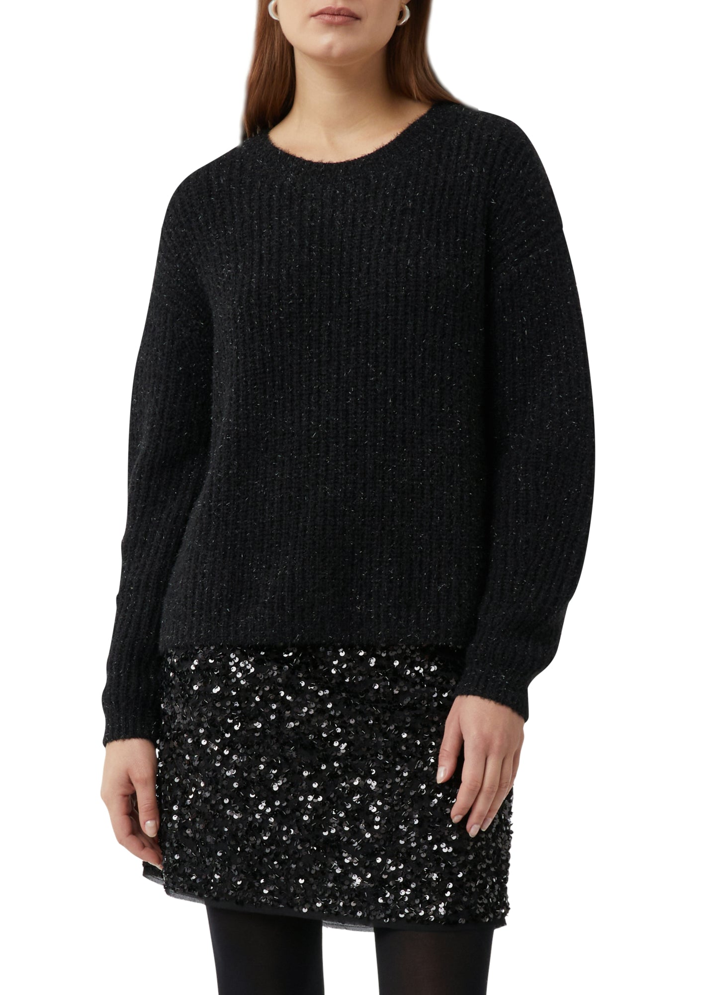 comma Pullover  schwarz