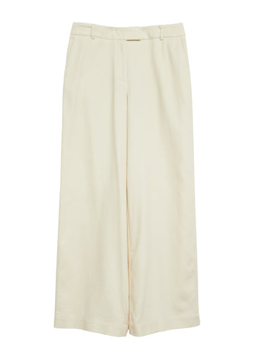 Strukturierte Wide-Leg-Hose