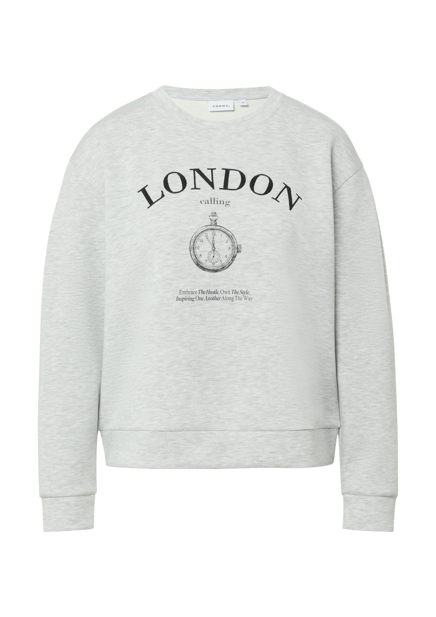 comma Sweatshirts  grau