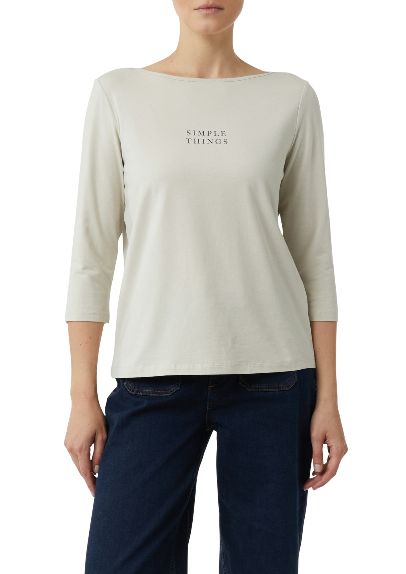 comma 3/4-Shirts  weiß