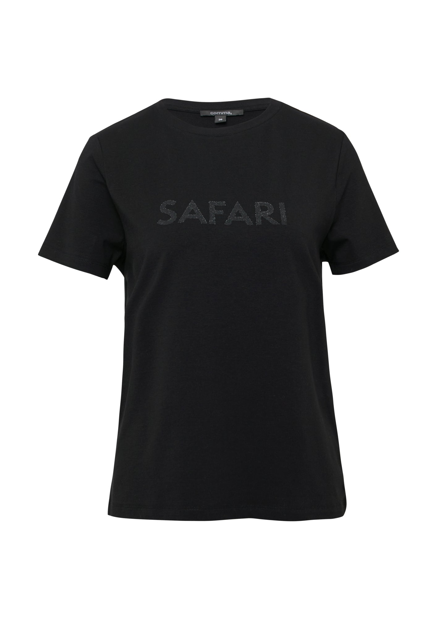 comma T-Shirts  schwarz