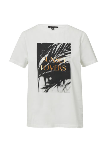 T-Shirt aus Baumwollmi