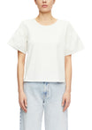 comma T-Shirts  weiß