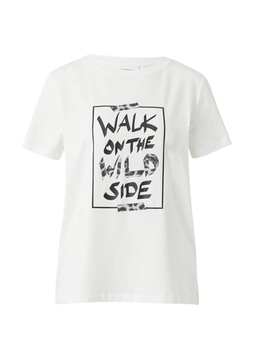 T-Shirt mit Frontprint