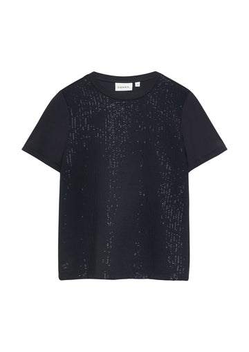T-Shirt mit Pailletten